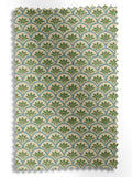 Land & Shore Green Dawn made to measure curtains (British brand)