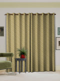 Land & Shore oak leaf made to measure curtain yellow (British brand)