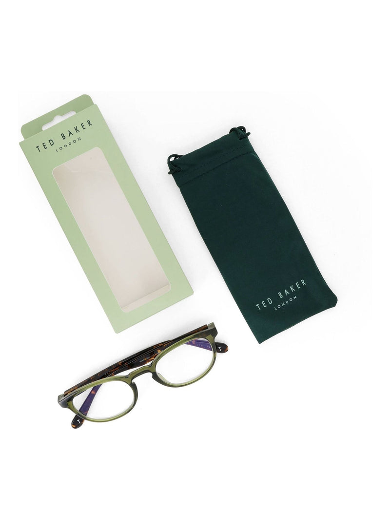 Ted Baker reading glasses green tortoiseshell +2.5 - British product