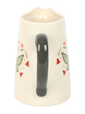 Something Different cream fairy wing ceramic flower jug (British brand)