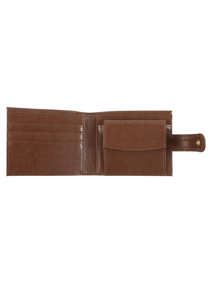 Something Different brown Viking compass faux leather wallet (British brand)