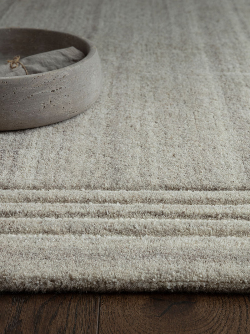 Asiatic Rugs grey Orlo wool rug (British brand)