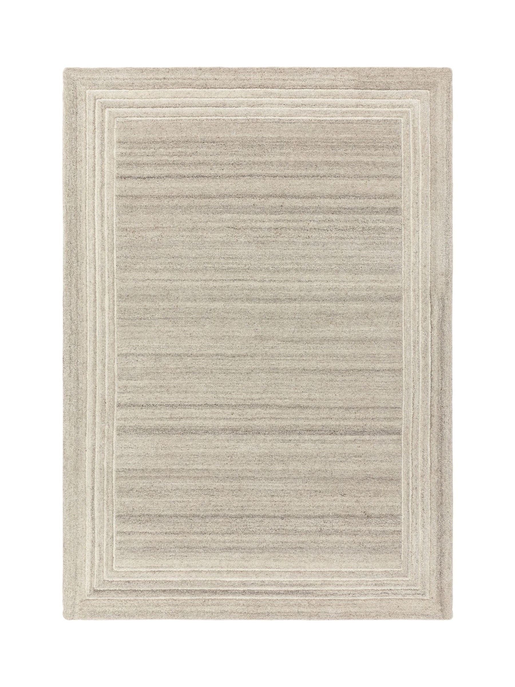 Asiatic Rugs grey Orlo wool rug (British brand)