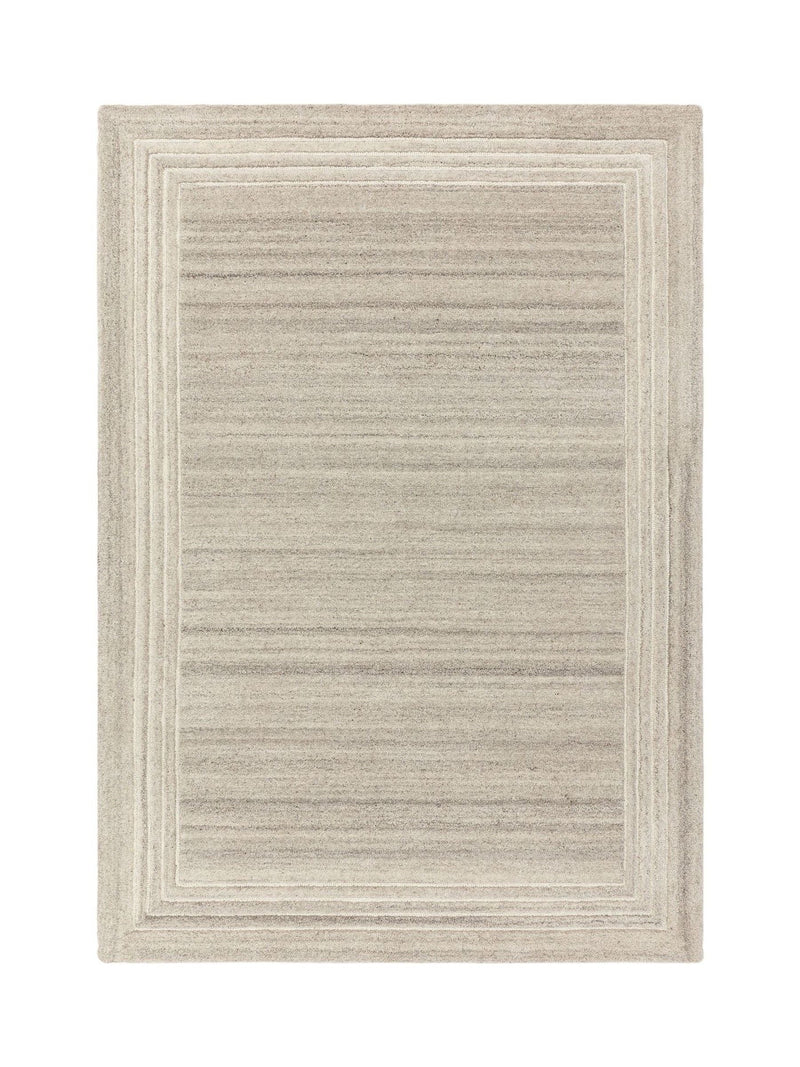 Asiatic Rugs grey Orlo wool rug (British brand)