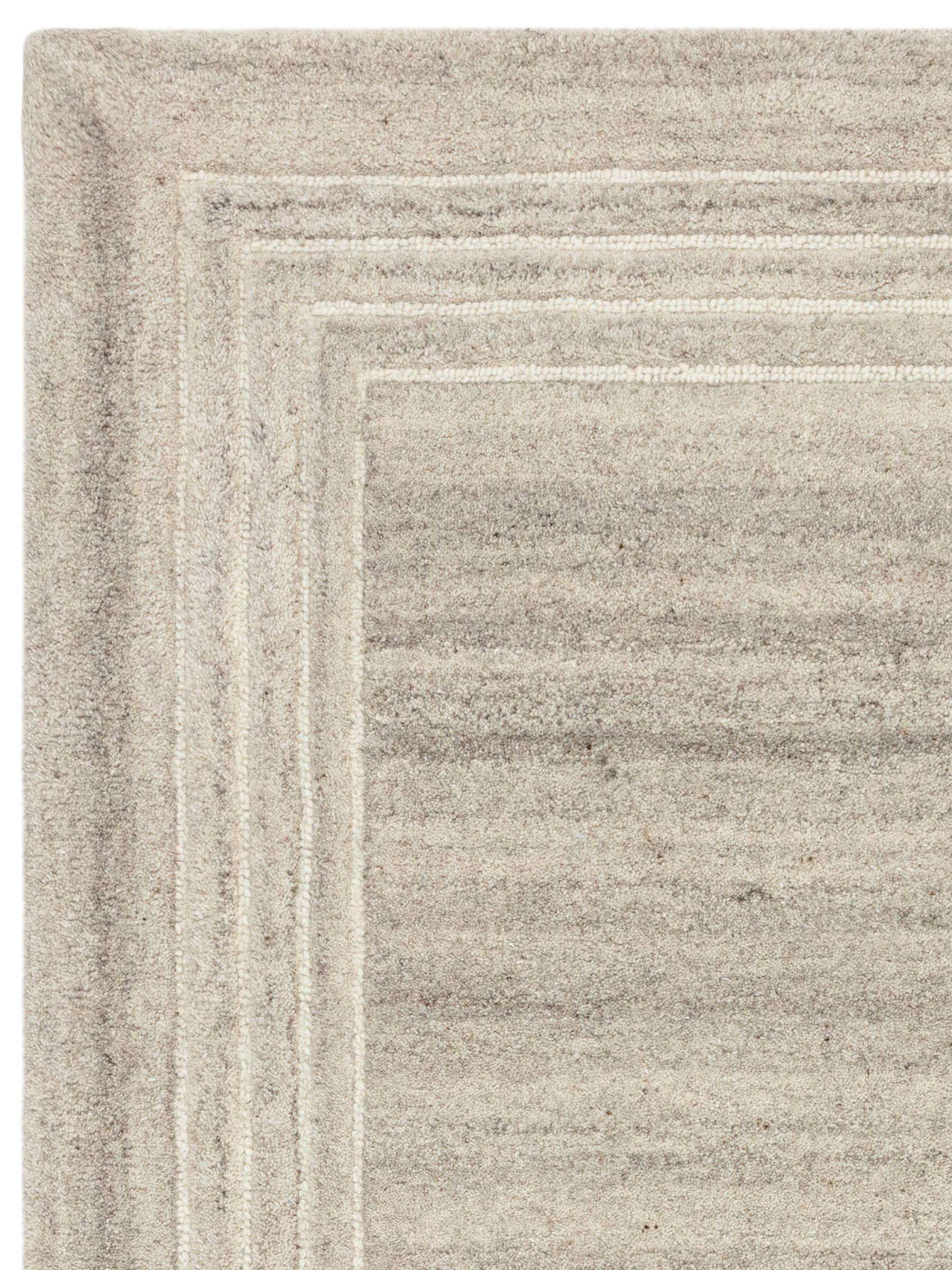 Asiatic Rugs grey Orlo wool rug (British brand)