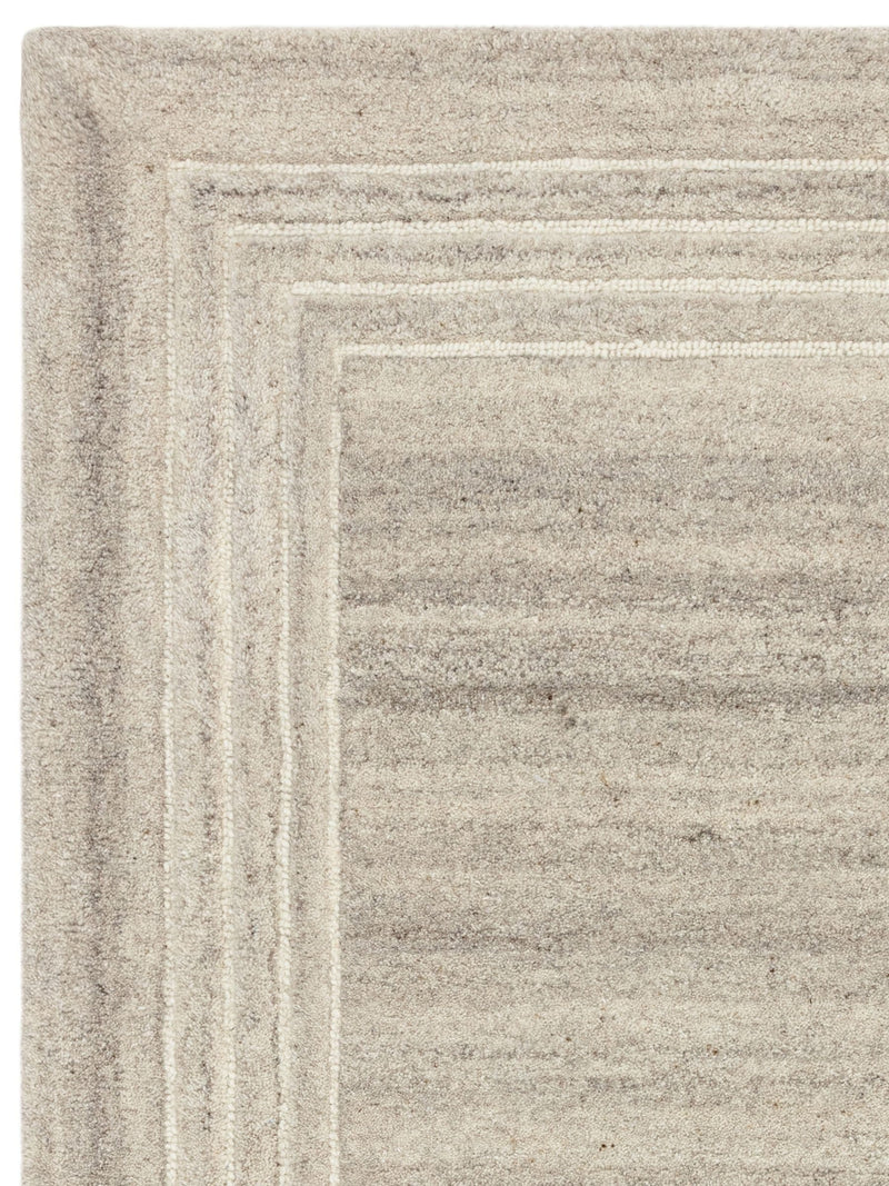 Asiatic Rugs grey Orlo wool rug (British brand)