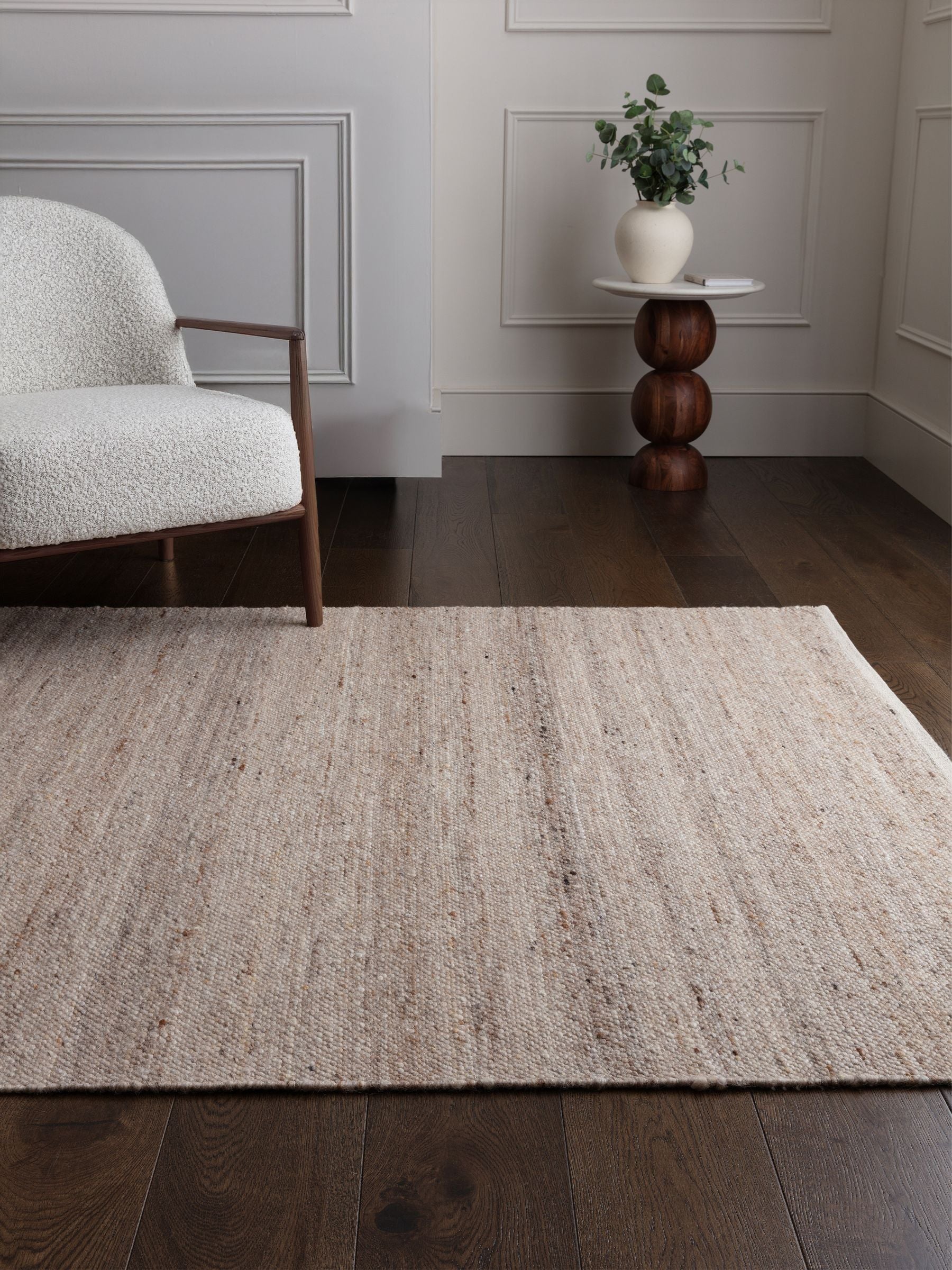 Asiatic Rugs Birkdale reversible beige rug (British brand)