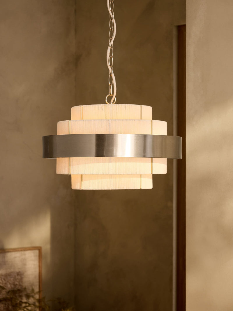 Ivory Helmdon Pendant Ceiling Light