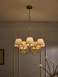 Brass Bow 3 Light Chandelier Ceiling Light