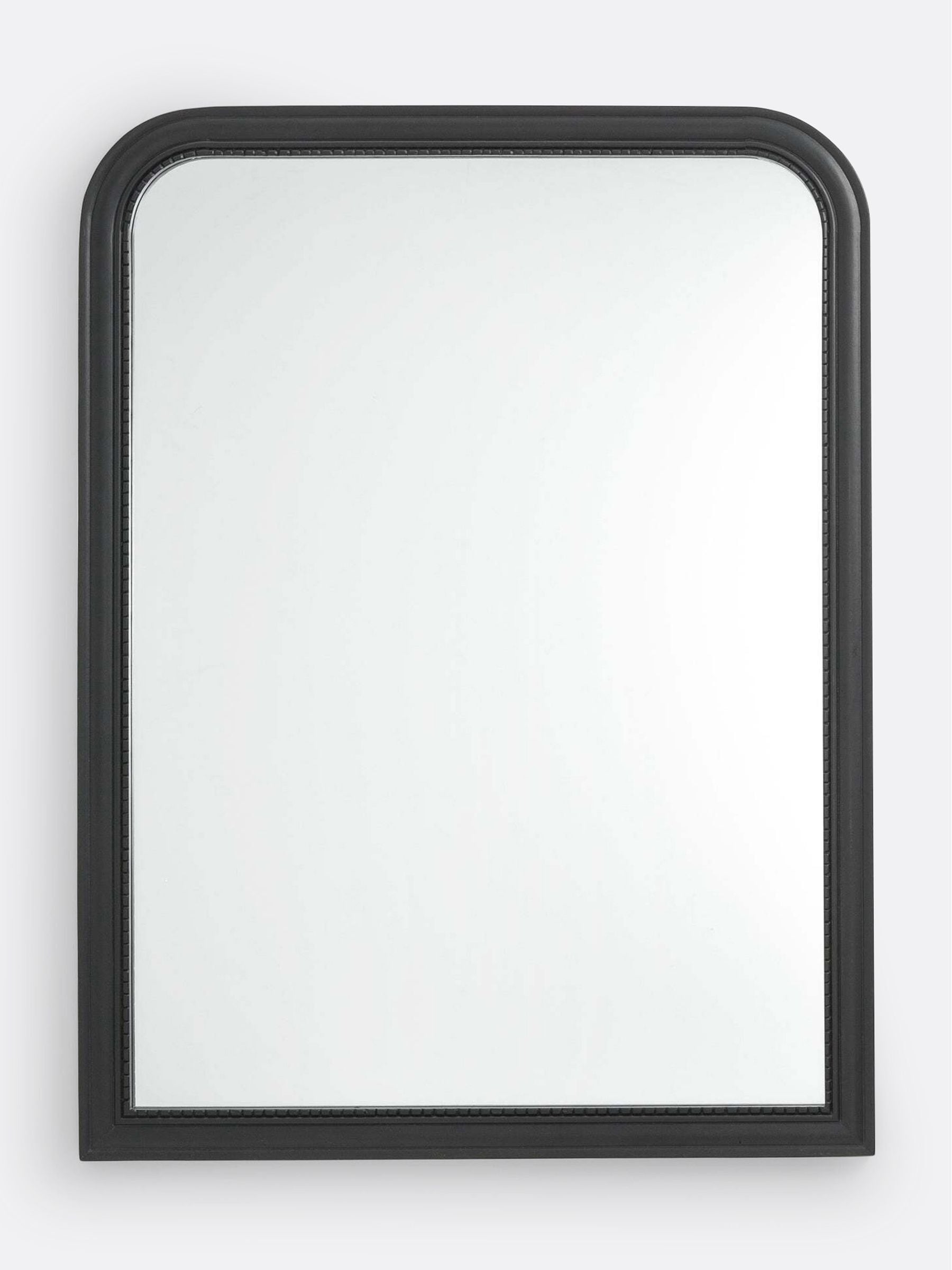 La Redoute Intérieurs black Afsan mirror 90x120cm, imported from the UK