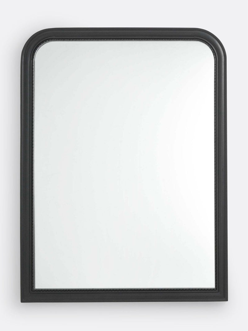 La Redoute Intérieurs Black Afsan 90 x 120cm Mango Framed Mirror