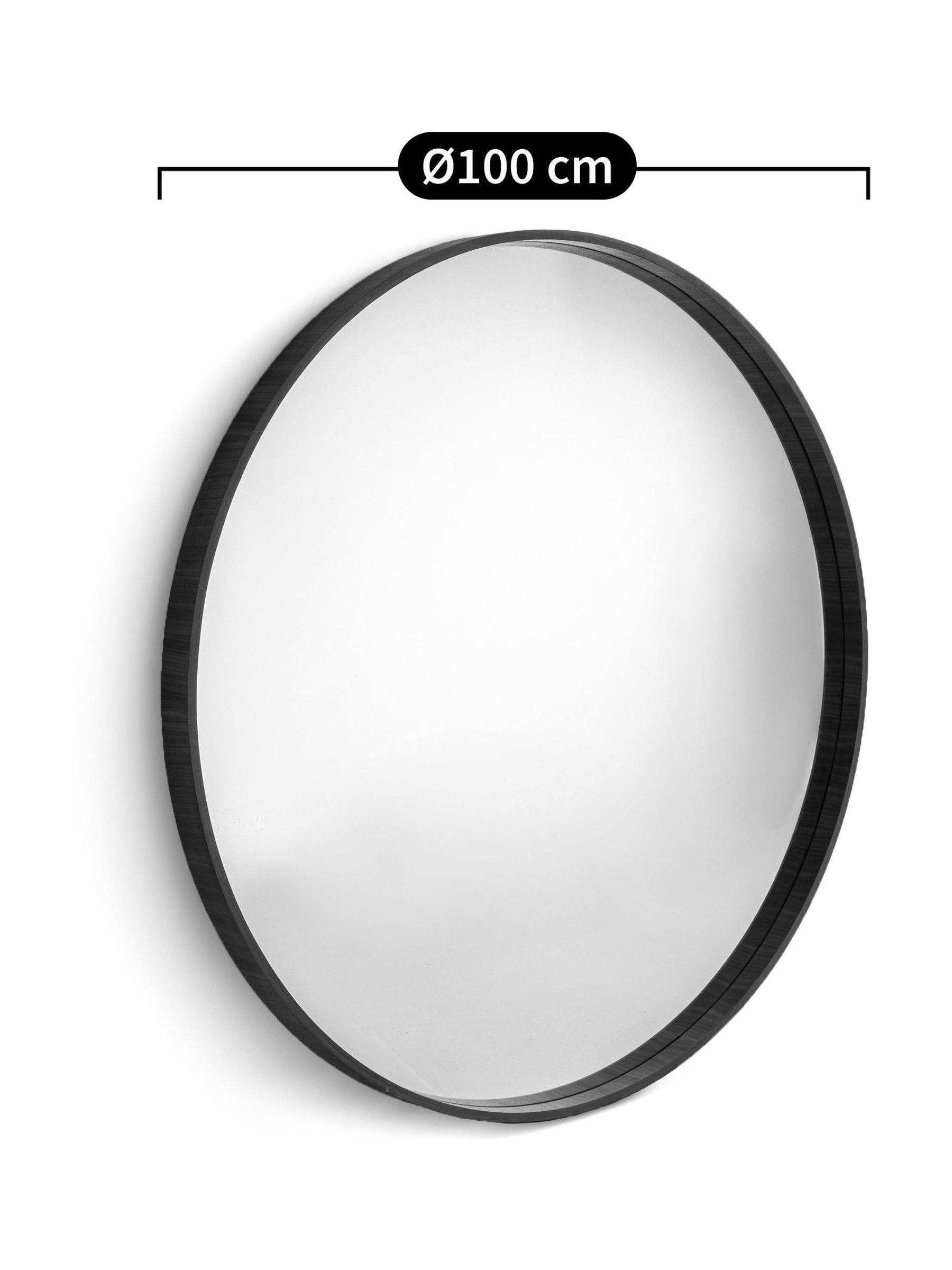 La Redoute Alaria round wall mirror 100cm diameter (British brand)