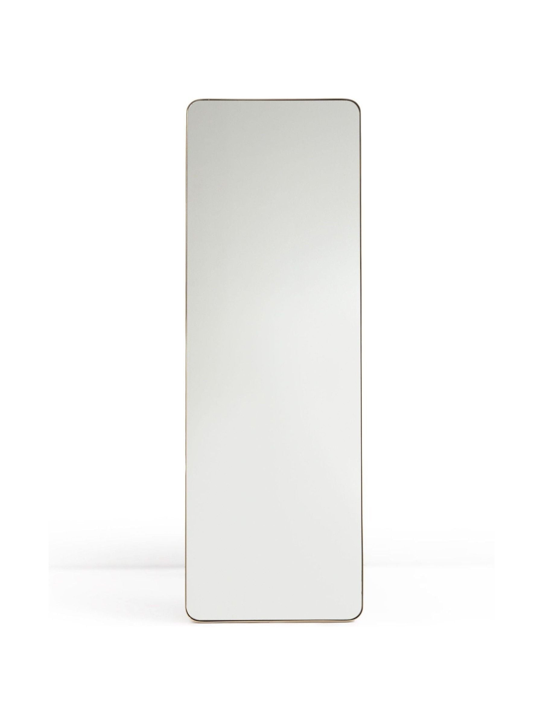 La Redoute Intérieurs Brass Iodus standing psyche mirror 150cm, UK version