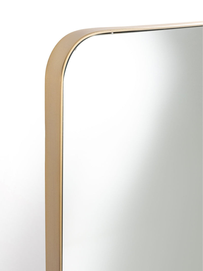 La Redoute Intérieurs Brass Iodus standing psyche mirror 150cm, UK version