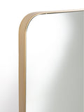 La Redoute Intérieurs Brass Iodus standing psyche mirror 150cm, UK version