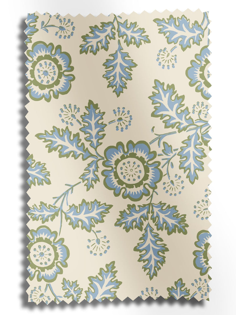 Land & Shore Green River roller blind (British brand)