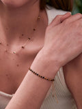 Estella Bartlett Amelia Howlite Bracelet Gold Tone Grey for Stress Relief