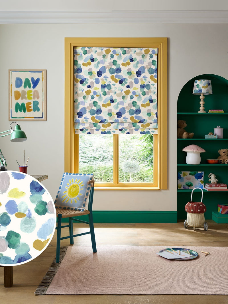Wee Blue Bell Cloud Dreamer roman blind, UK version
