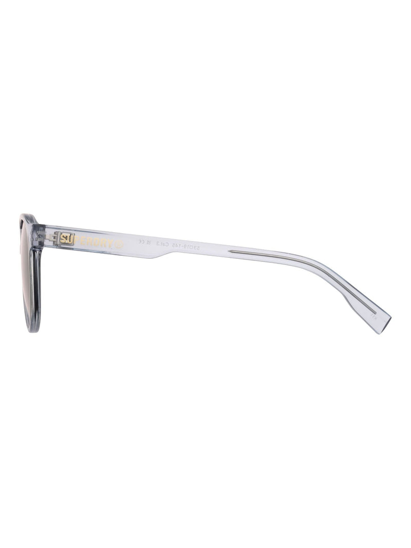 Superdry Grey double bridge round sunglasses, UK version