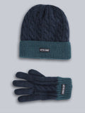 Kids fur lined hat and gloves set, lightweight winter accessory (British brand)