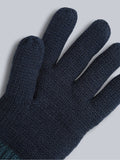 Kids fur lined hat and gloves set, lightweight winter accessory (British brand)