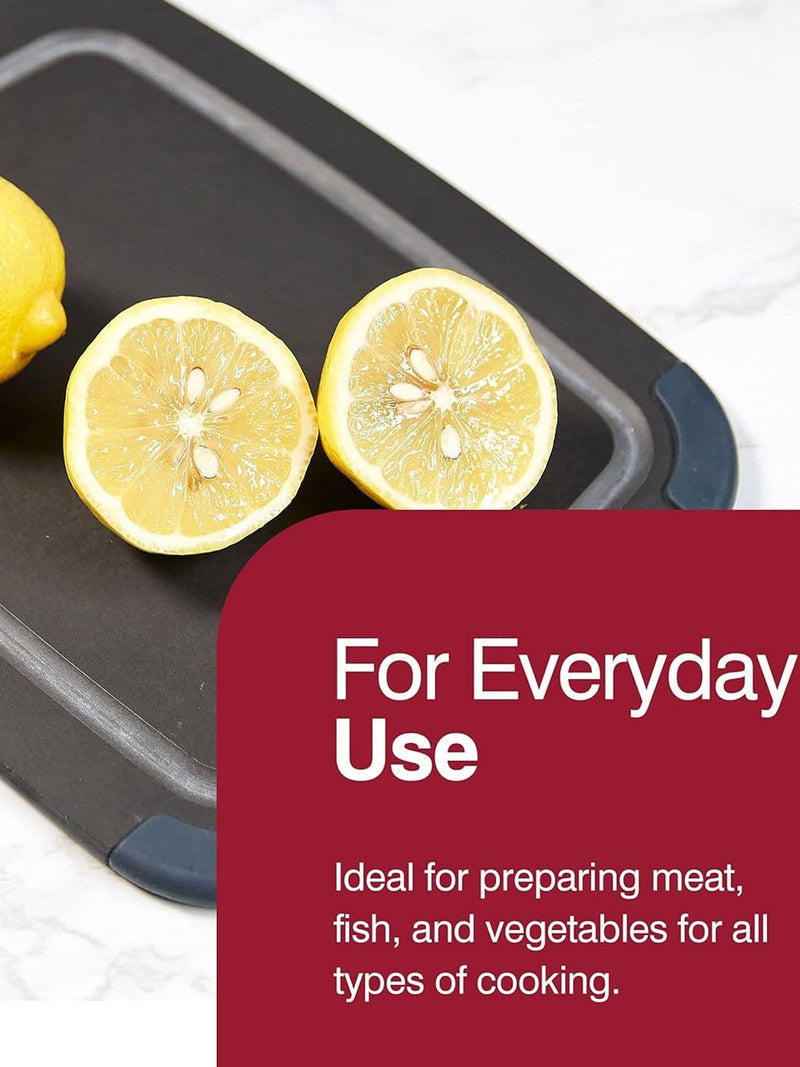 Zyliss dark grey wood fibre cutting board 37x28cm, UK version