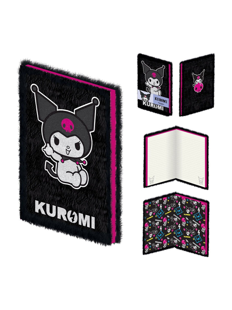 Kuromi drinks bottle and stationery set from Pyramid International - British product