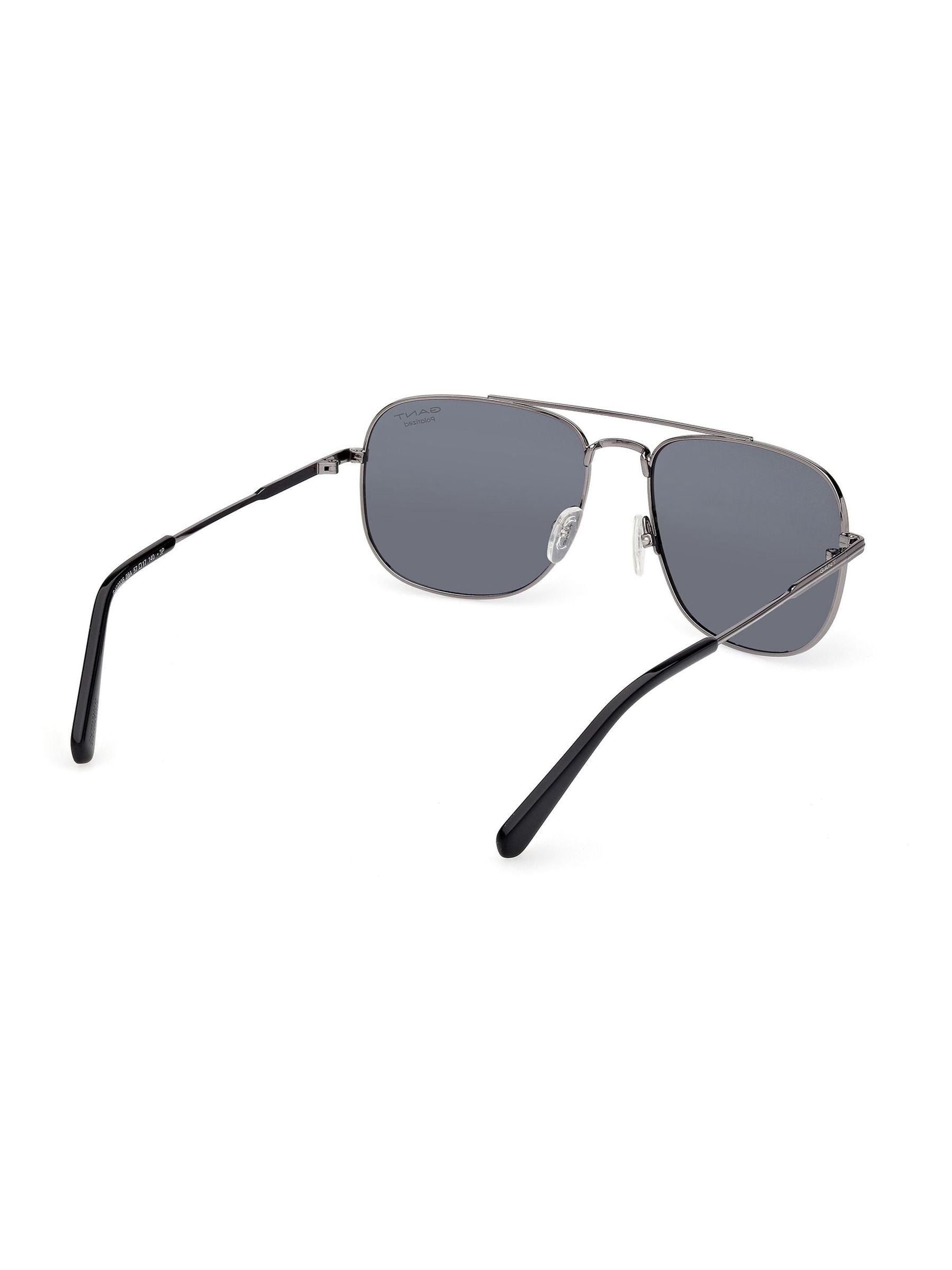 GANT metal navigator sunglasses with double bridge (British brand)