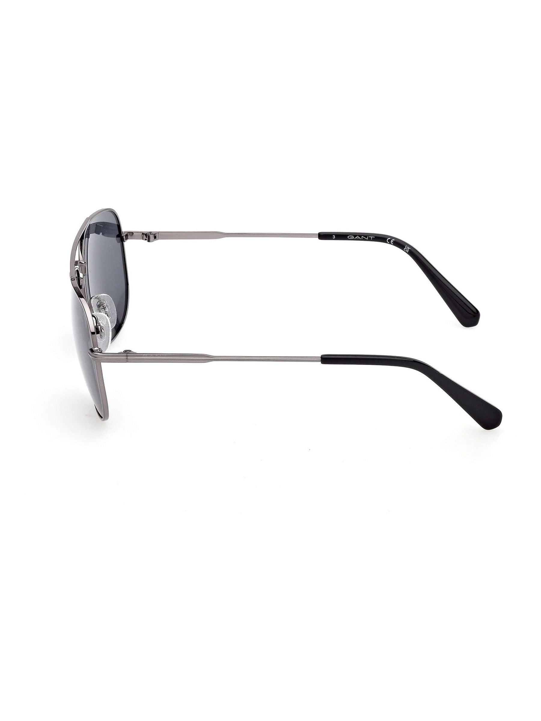 GANT metal navigator sunglasses with double bridge (British brand)
