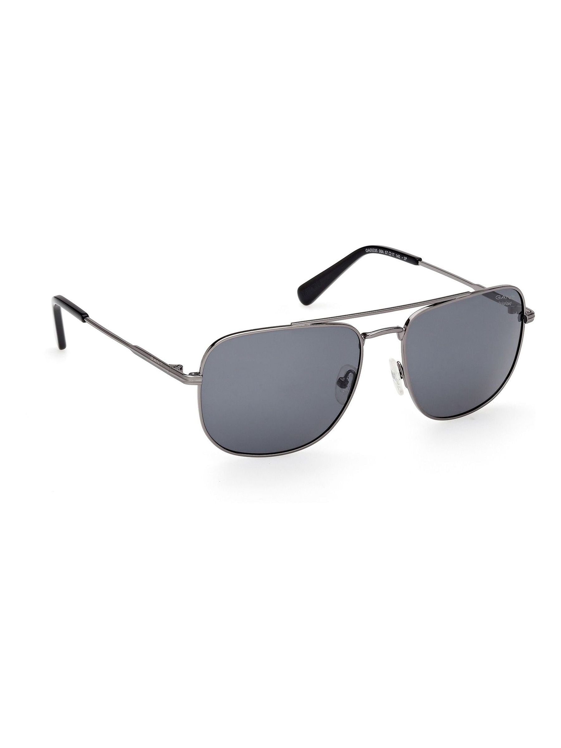 GANT metal navigator sunglasses with double bridge (British brand)