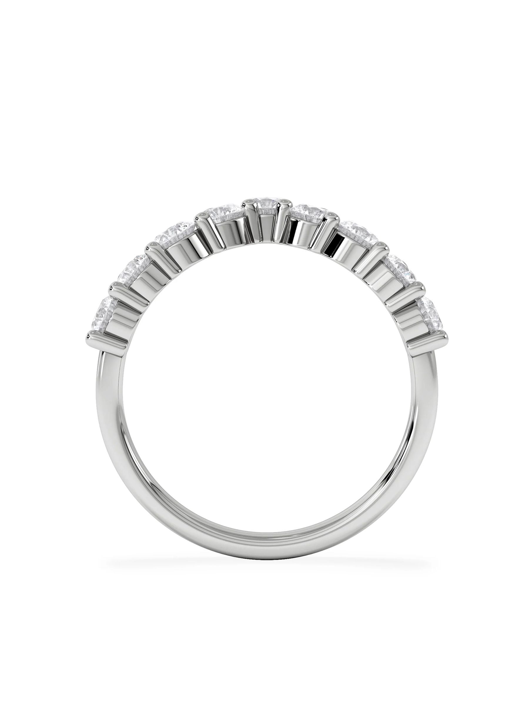 The Diamond Store 1ct lab diamond wishbone ring, imported from the UK
