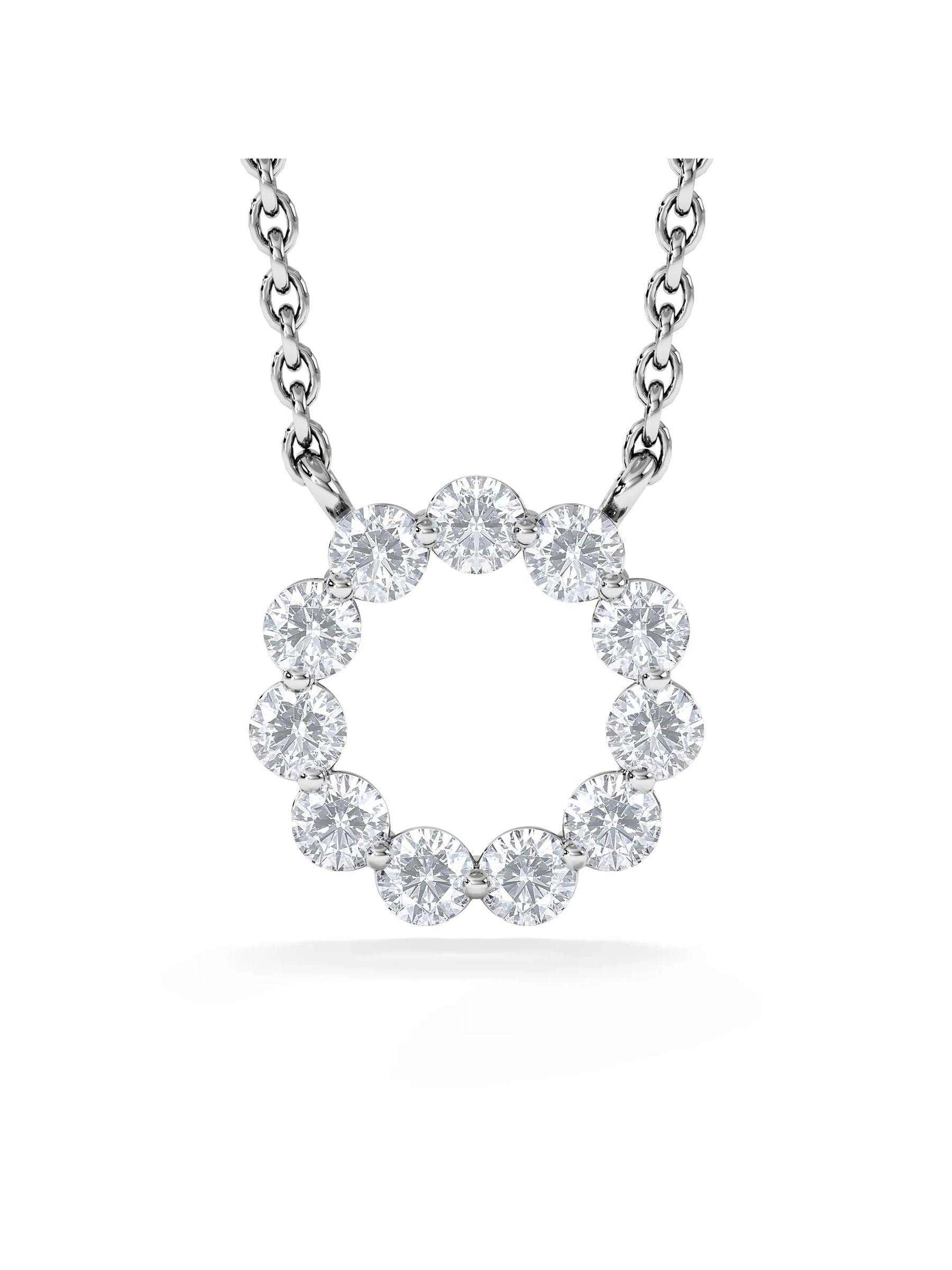 The Diamond Store Eternal Glow lab diamond necklace 0.25ct, UK version