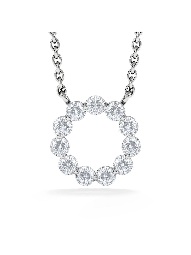 The Diamond Store Eternal Glow lab diamond necklace 0.25ct, UK version