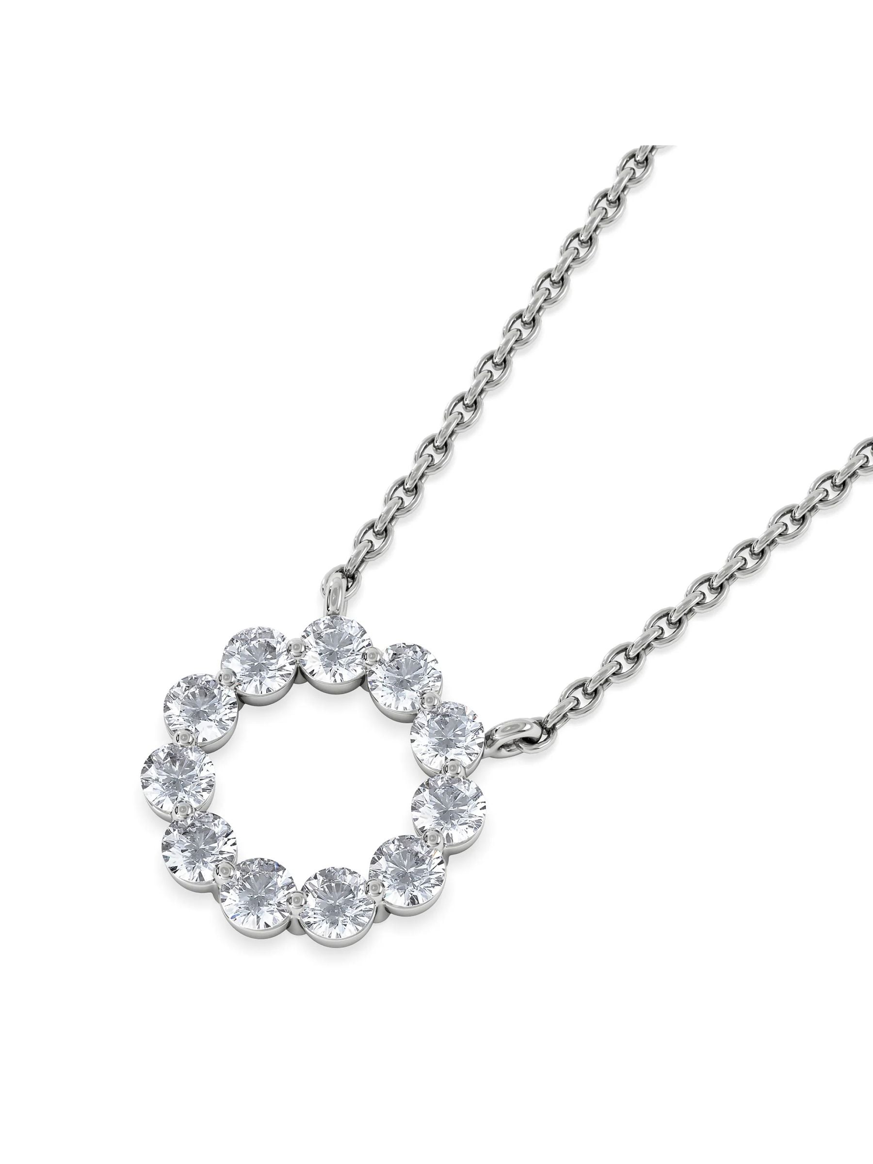 The Diamond Store Eternal Glow lab diamond necklace 0.25ct, UK version