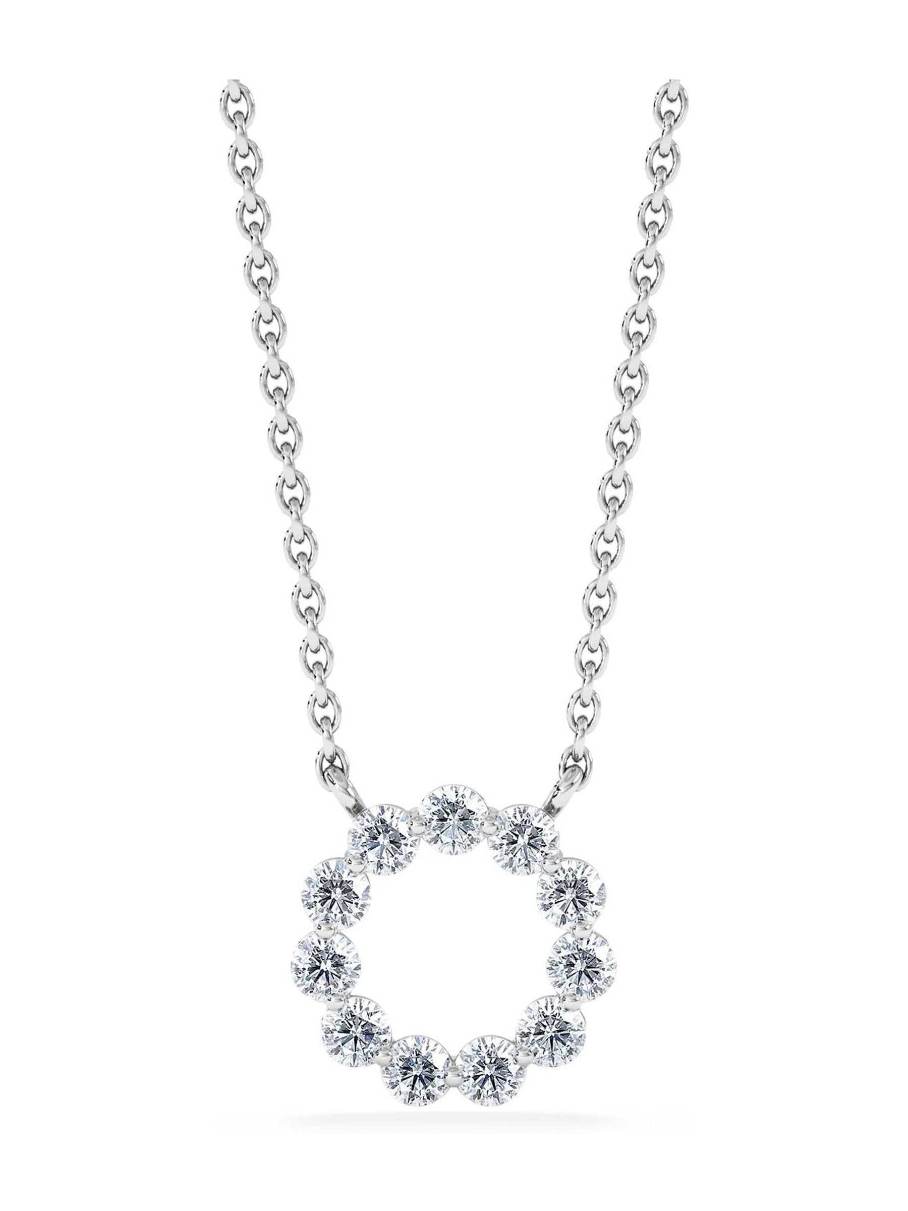 The Diamond Store lab diamond necklace 0.35ct - British product