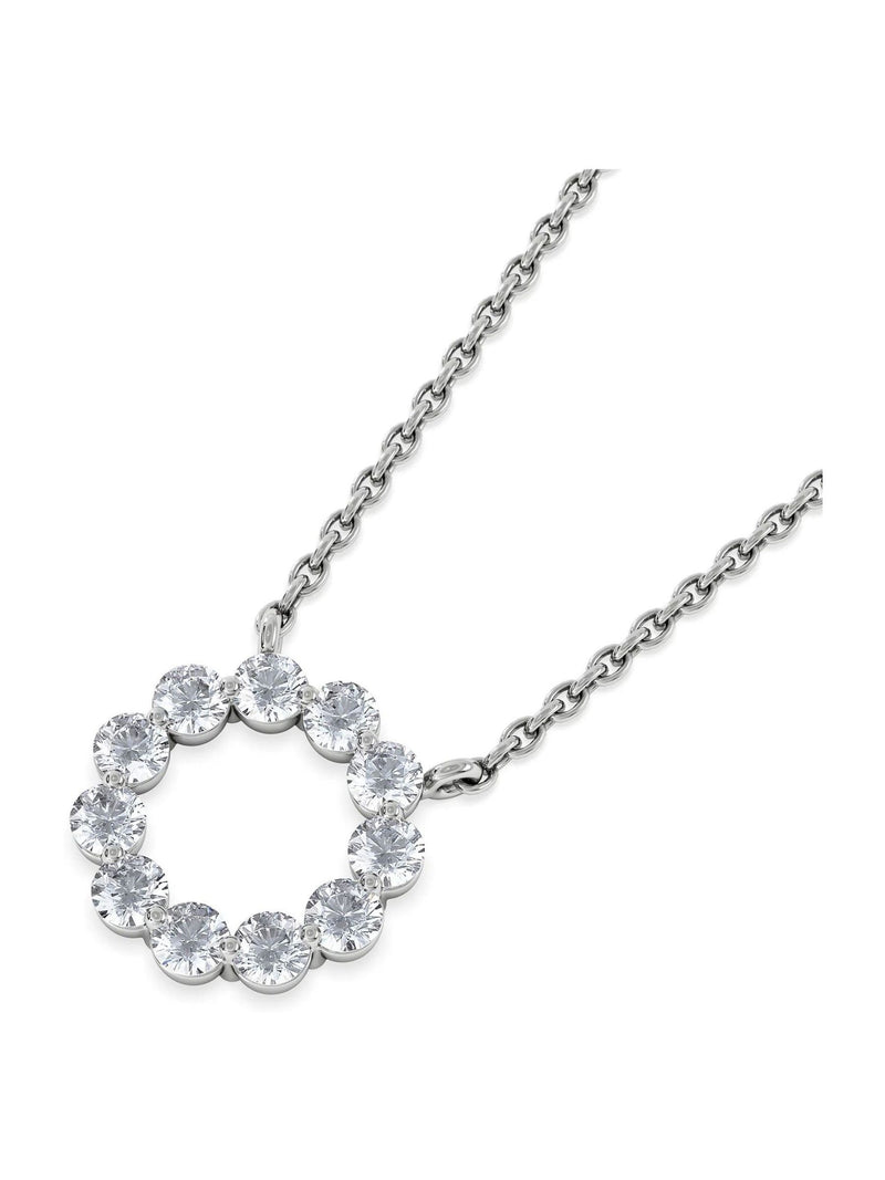 The Diamond Store lab diamond necklace 0.35ct - British product
