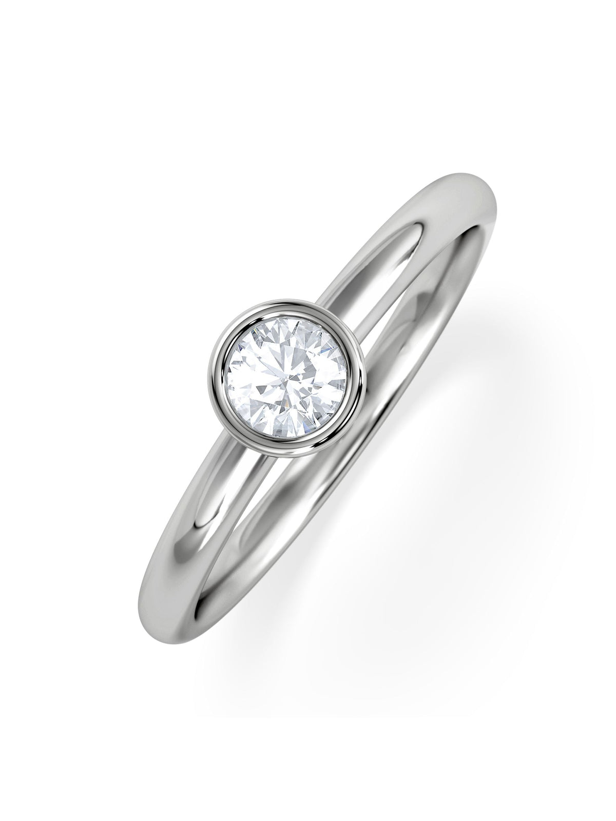 The Diamond Store 0.25ct lab diamond solitaire ring - British product