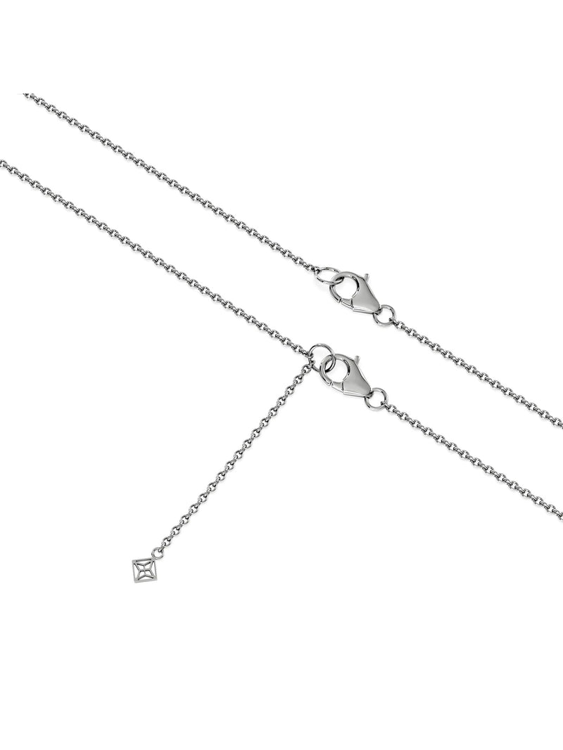 The Diamond Store lab diamond necklace 0.25ct H/SI 925 silver, UK version