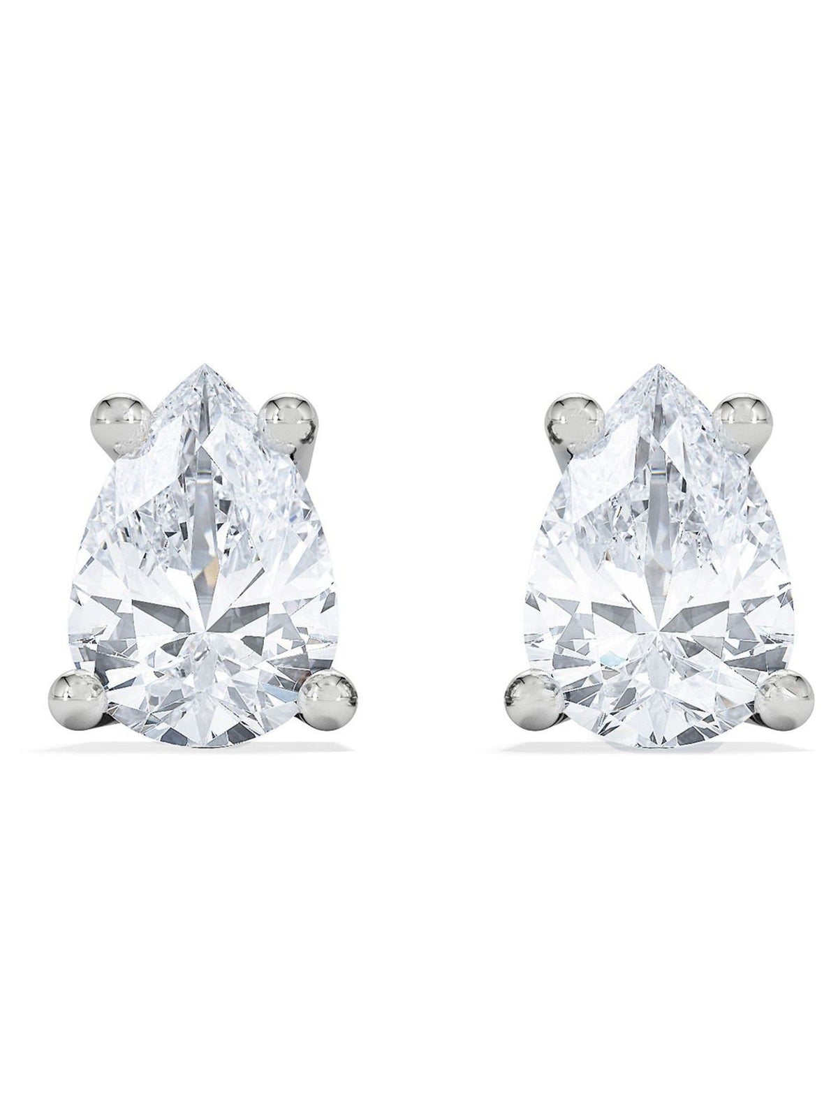 The Diamond Store pear cut earrings 0.30ct - British product