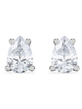 The Diamond Store pear cut earrings 0.30ct - British product