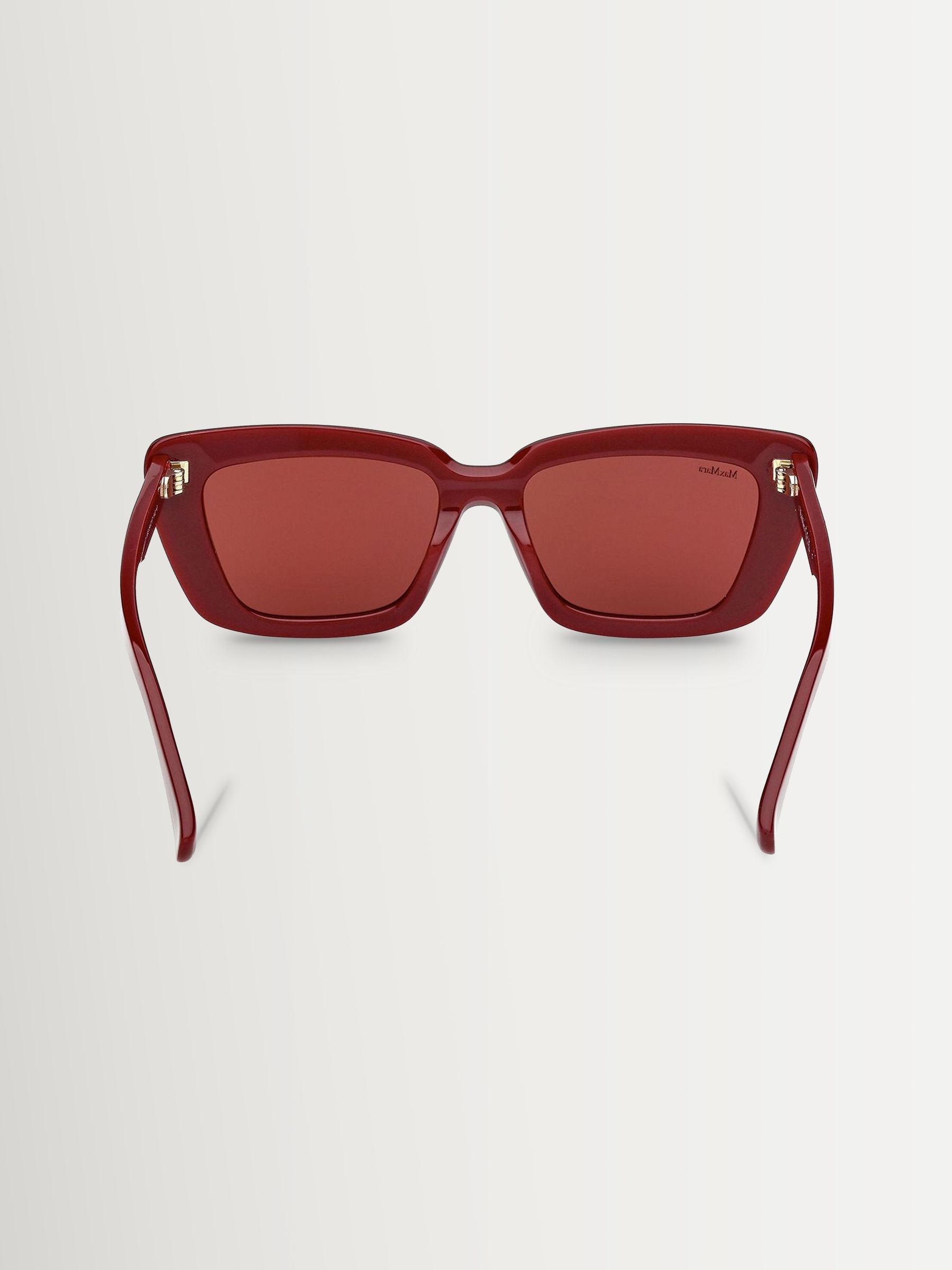 Max Mara red acetate vintage butterfly sunglasses - British product