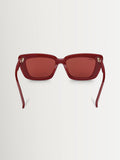 Max Mara red acetate vintage butterfly sunglasses - British product