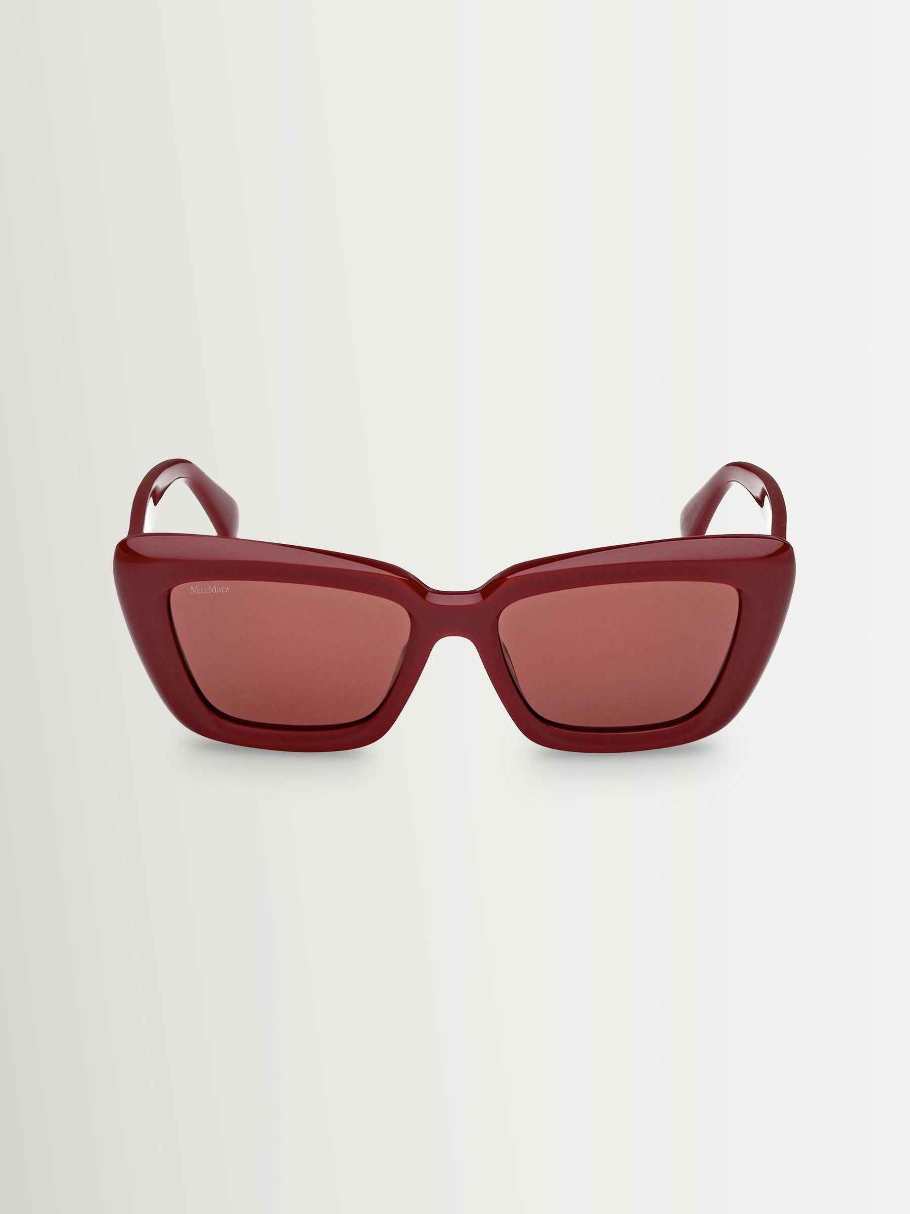 Max Mara red acetate vintage butterfly sunglasses - British product