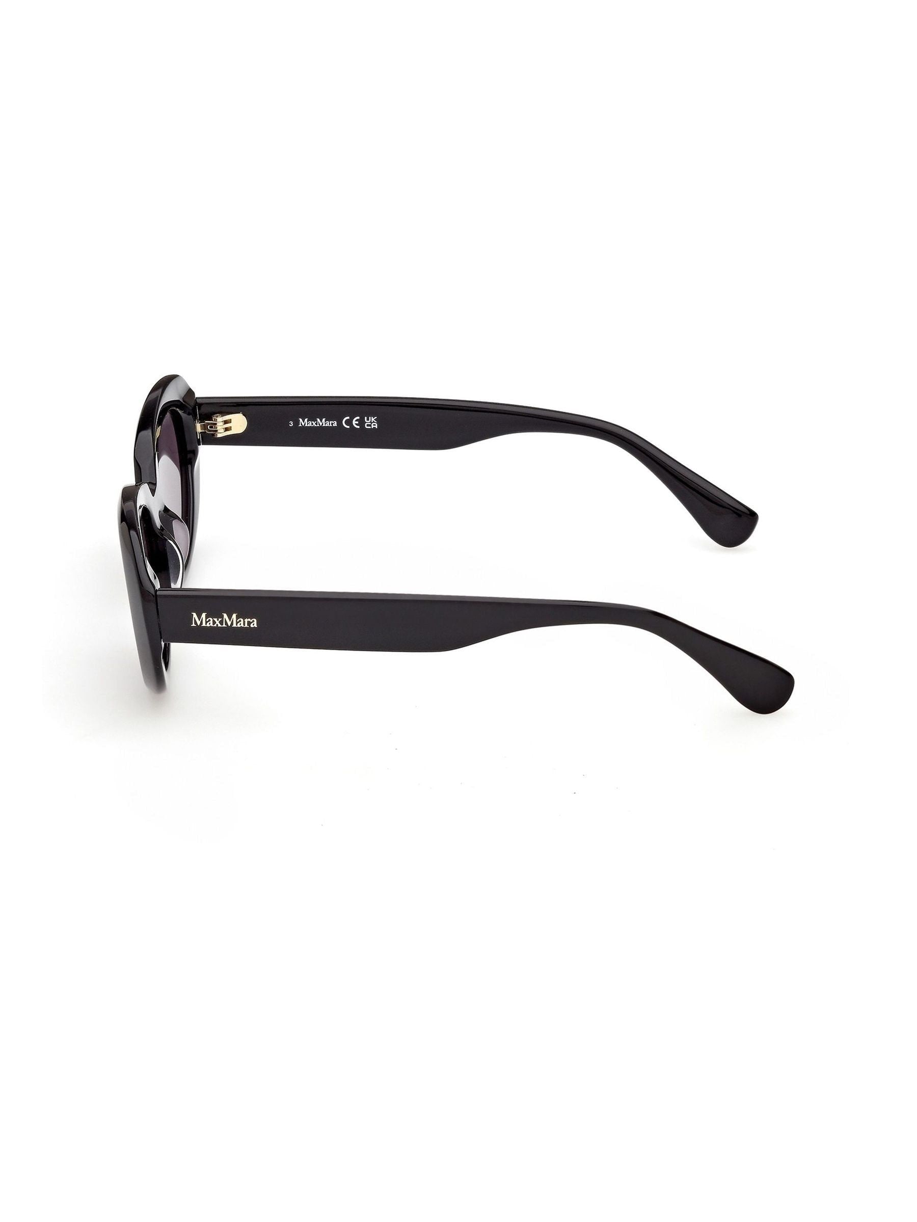Max Mara black acetate sunglasses (British brand)