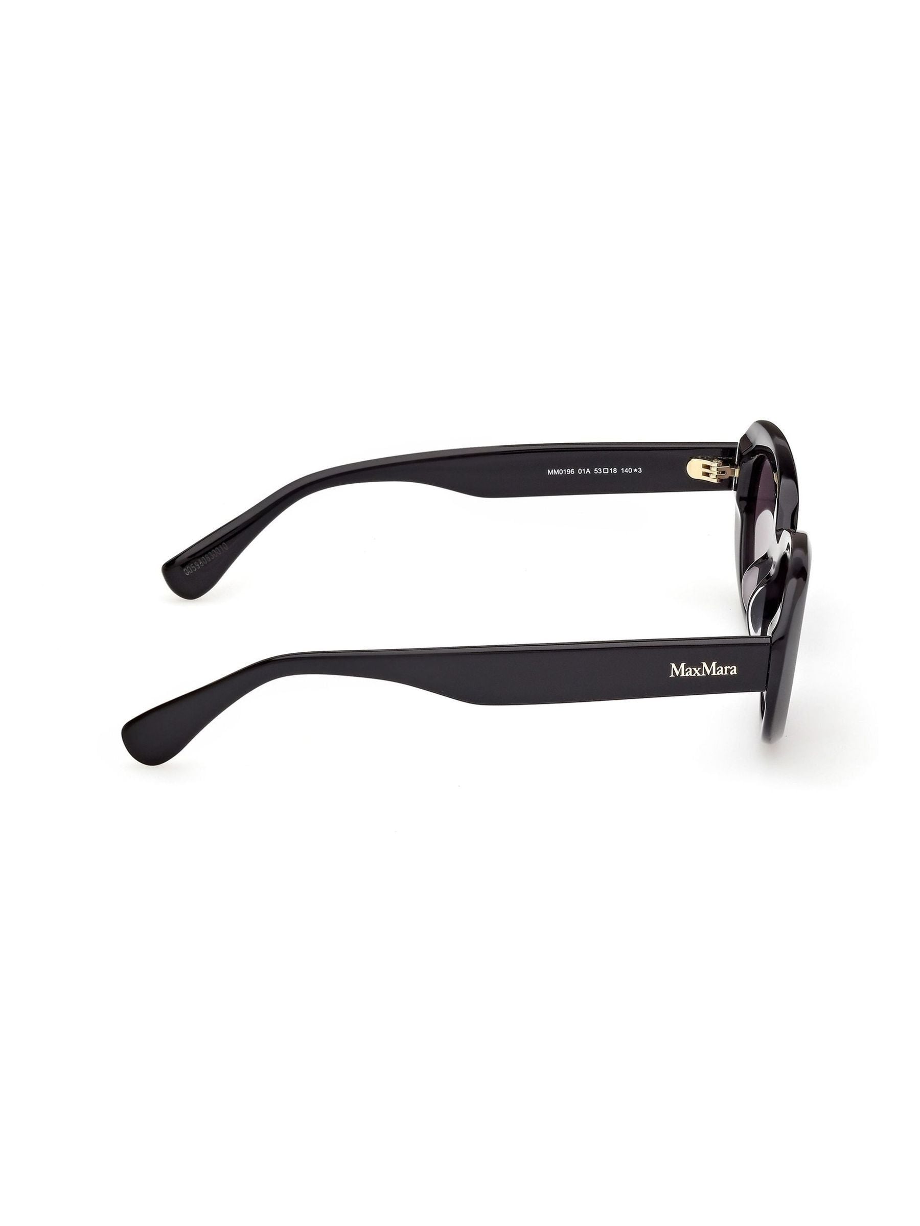 Max Mara black acetate sunglasses (British brand)