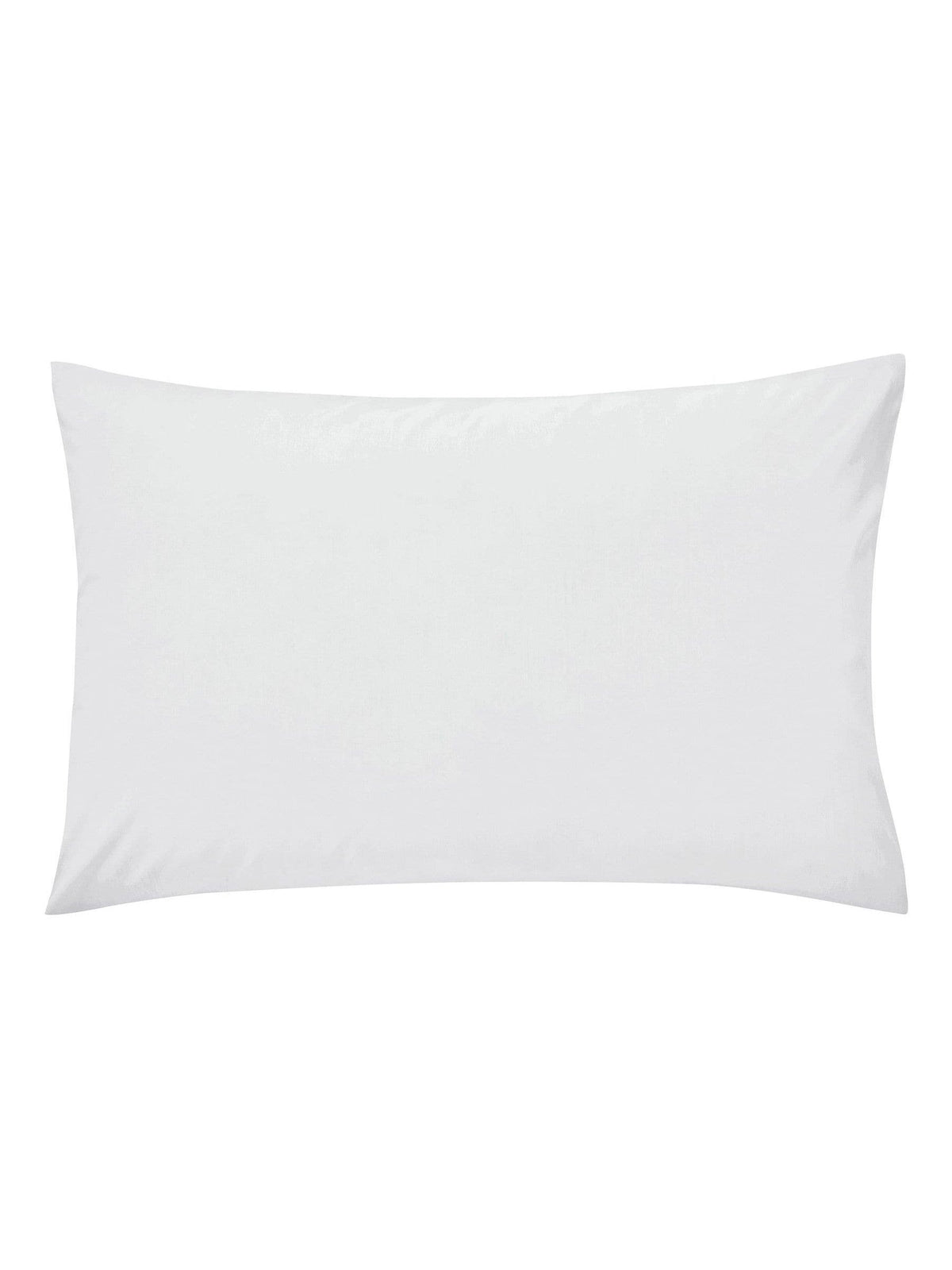 Helena Springfield white easy care plain pillowcases set of 2, imported from the UK