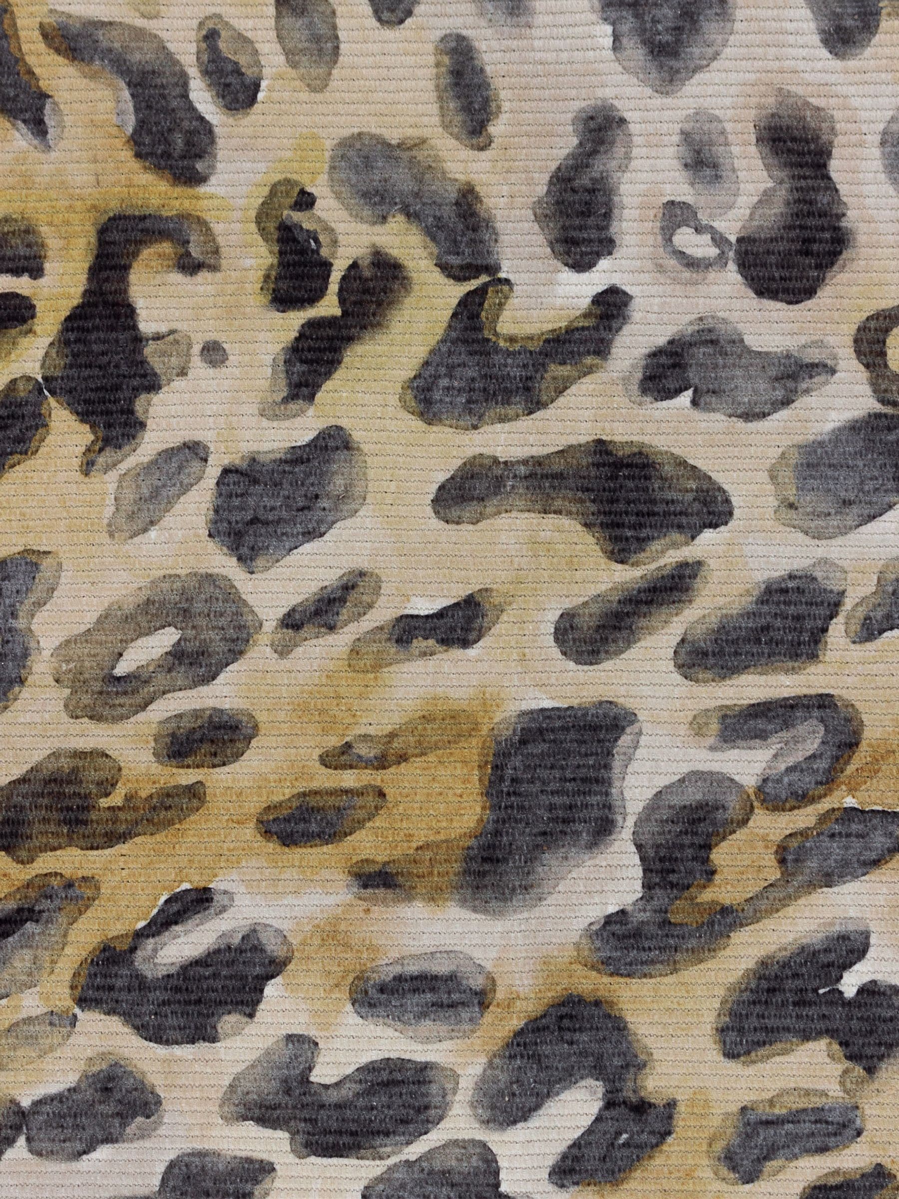 Paoletti leopard print indoor outdoor rug 120x170cm, imported from the UK