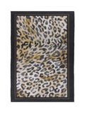 Paoletti leopard print indoor outdoor rug 120x170cm, imported from the UK
