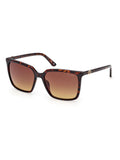 Guess brown injected sunglasses oversized square frame - British product