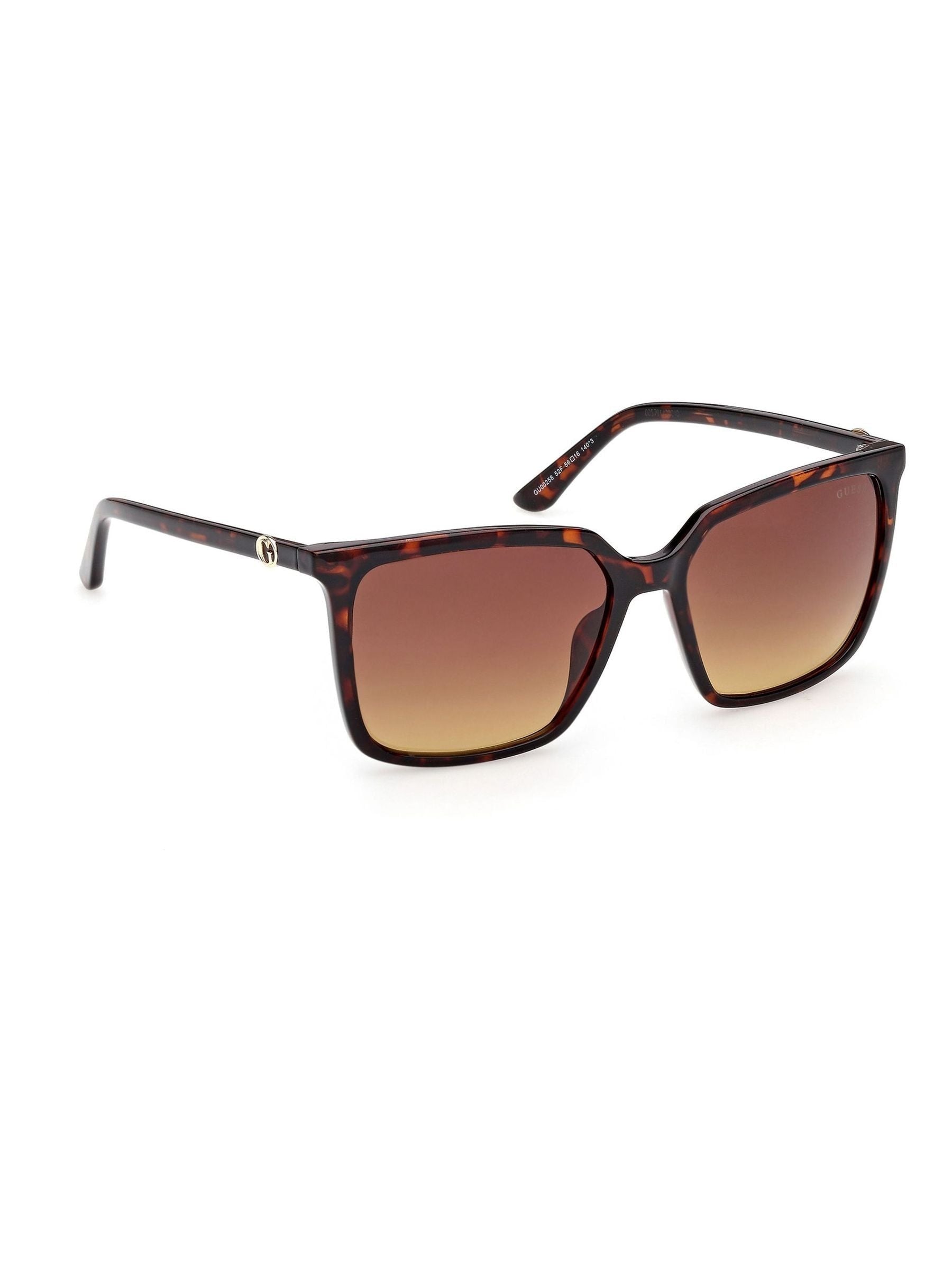 Guess brown injected sunglasses oversized square frame - British product